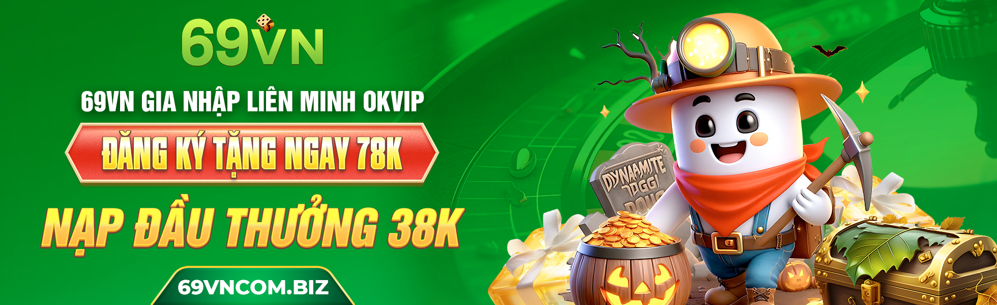 Banner 69vn nạp đầu thưởng 38K